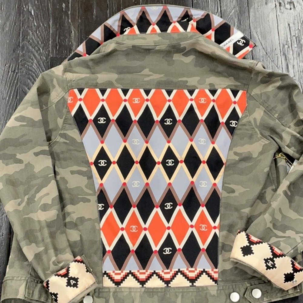 Chanel Argyie Scarf Jacket